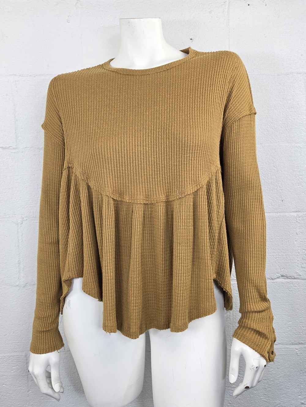 We The Free Oh My Babydoll Thermal Top